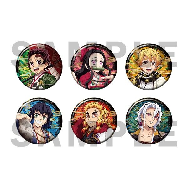 鬼滅の刃 ランダム缶バッジ(全6種) : 鬼滅の刃GOODS ～グッズ&予約情報～