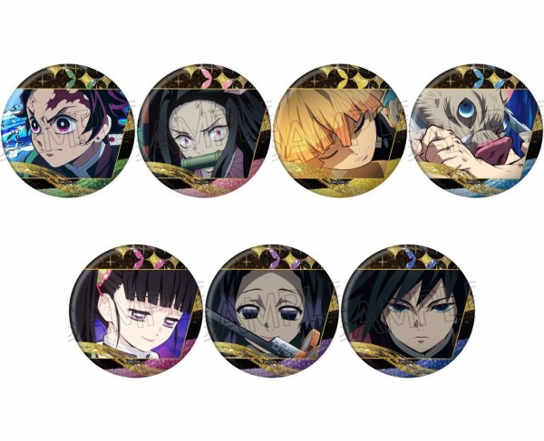 鬼滅の刃 和紙缶バッジ vol.3 コンプリート 15個セット 鬼滅の刃 和紙