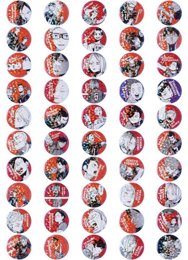 ハイキュー!!「週刊少年ジャンプ」オールスター缶バッジ : アニメ