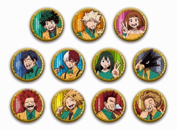 僕のヒーローアカデミア パーティータイム！トレーディング缶バッジ