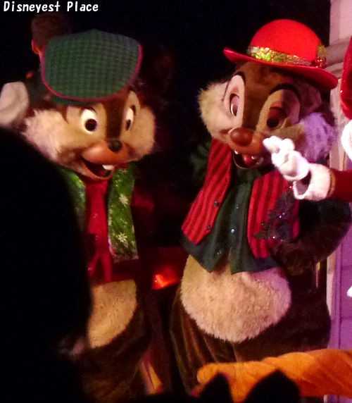 3438.昔の海外ディズニーワールドピン クリスマス チップとデール 02
