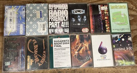 中古HIP HOP, R&B CASSETTE TAPE】90年代から00年代のHIP HOP, R&Bの