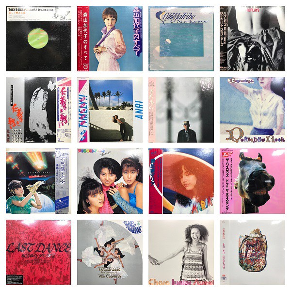 価格入リスト更新しました！7/2(日)JAPANESE POPS&ROCK RECORD SALE