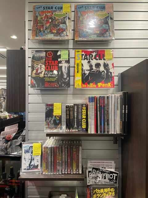 THE STAR CLUBのDVD、VHS、バンドスコアなど商品がまとまって入荷しま