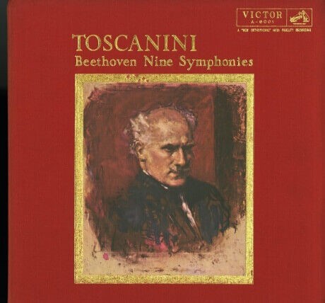 JP RCA VICTOR A6001-1/9 アルトゥーロ・トスカニーニ NBC交響楽団