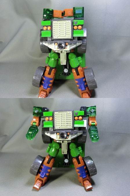 鉄の一歩」の巻（『TFスーパーリンク』「アイアントレッド」） : べに