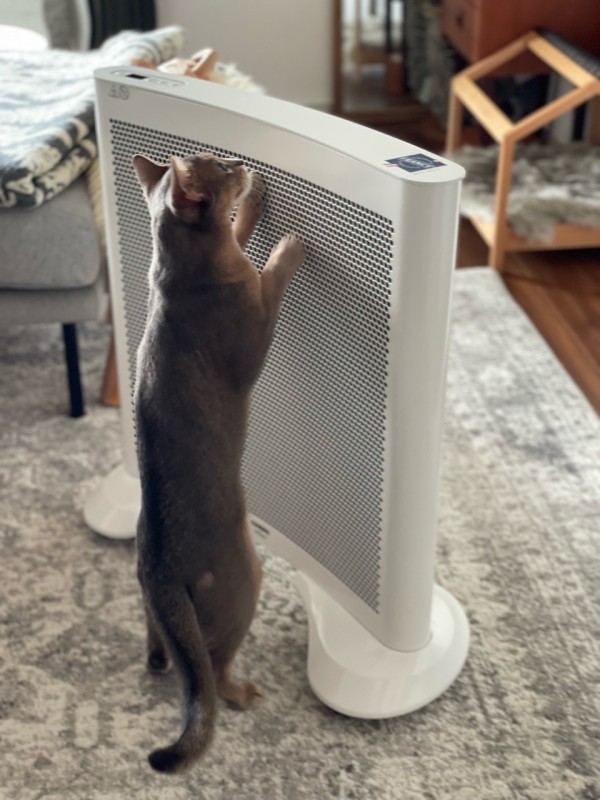 フランス製「CAMPA」のパネルヒーターが届いた♪ ポカポカ気持ちが良い