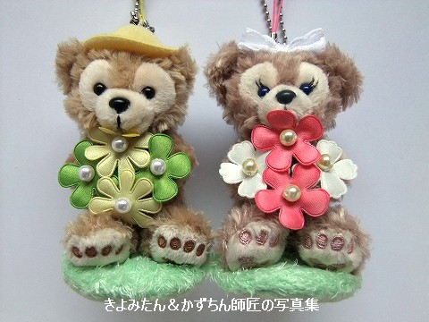 ダッフィー ほか ぬいぐるみバッジ まとめ売り スプリングインブルーム