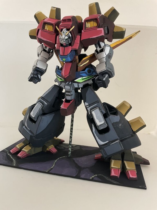 旧キット改造】機動武闘伝 Gガンダム デビルガンダム 制作