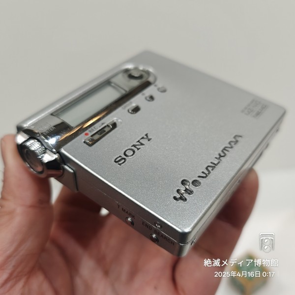 2002/平成14/SONY/MZ-N10/MDウォークマン/MD10周年記念モデル/録音再生