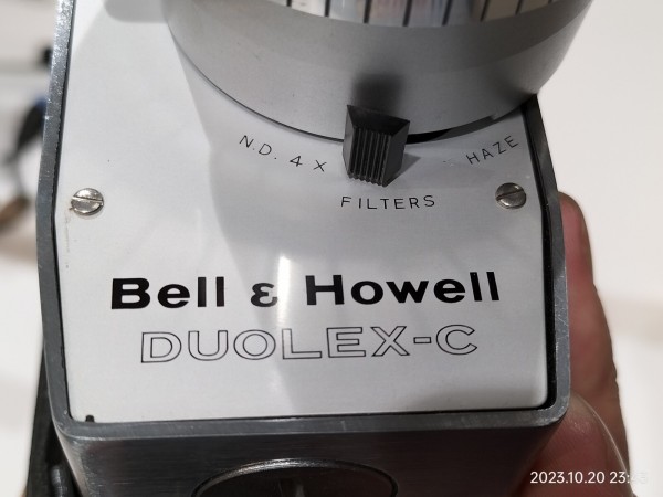 1963/昭和38/Bell & Howell/DUOLEX-C/16fps/48fps/マガジン式ダブル8