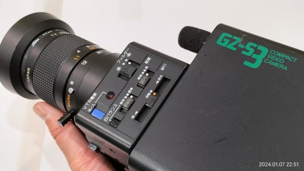 1982/昭和57/Victor/GZ-S3/COLOR VIDEO CAMER/SATICON/グッドデザイン