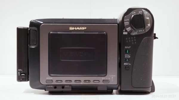 SHARP 8ミリビデオカメラ VL-HL55 Hi8 液晶ビュー シャープ SHARP 8