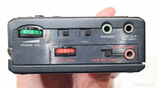 1985/昭和55年/SONY/WM-D3/ウォークマンプロフェッショナル/録音対応