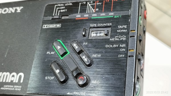 1985/昭和55年/SONY/WM-D3/ウォークマンプロフェッショナル/録音対応