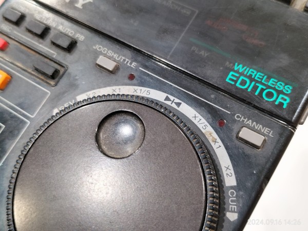 1986/昭和61/SONY/RMT-142/HF-900 MKⅡ専用リモコン/WIRELESS EDITOR