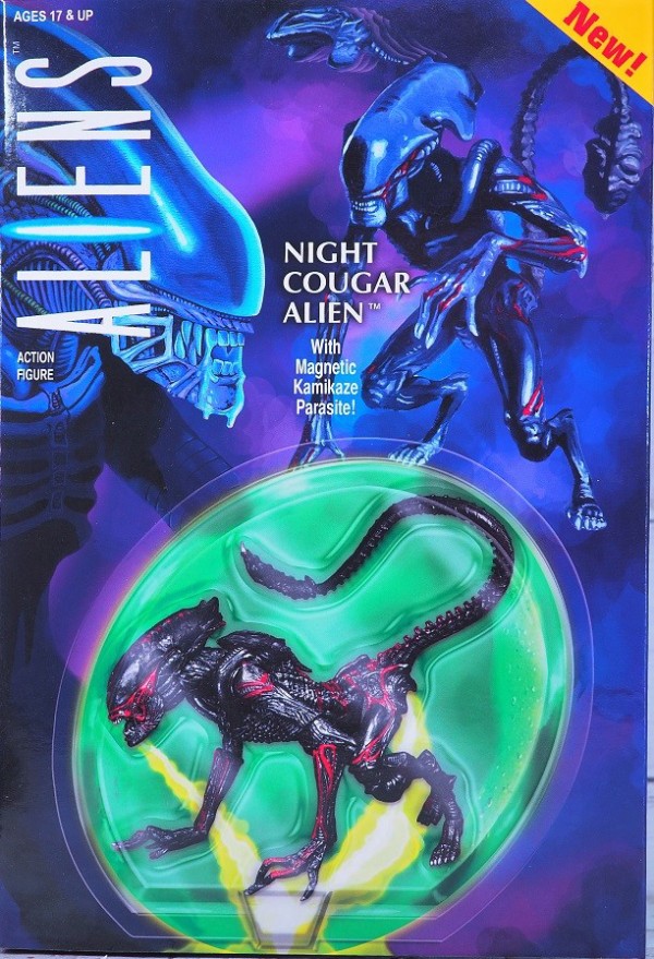 NECA ナイトクーガーエイリアン レビュー : おもちゃの巣（玩具レビュー）