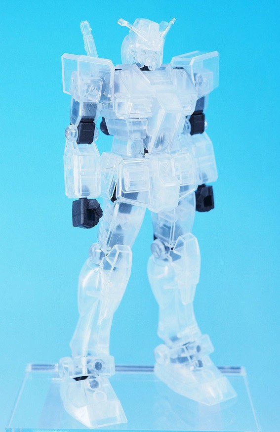 EG RX-78-2 ガンダム [クリアホワイト] レビュー : おもちゃの巣（玩具