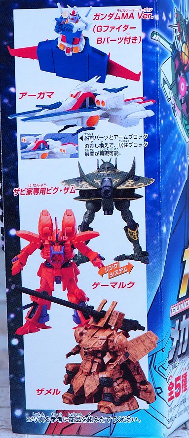 バンダイ ガンダムメカセレクション3 レビュー : おもちゃの巣（玩具