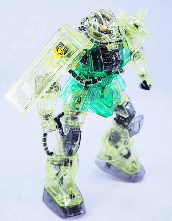 MG ザクII クリスタルバージョン レビュー : おもちゃの巣（玩具レビュー）