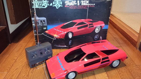 1978年【モリタニ ライガー 1/12 童夢-零】トイラジ収集のキッカケと