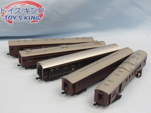 ワ-ルド工芸 皇室用客車 御料車第一号 (新) 5両セット[美品] 格安