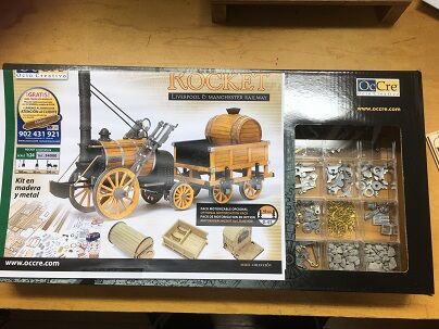 OcCre ロケット号の製作 1 : 瀬戸川模型工房のブログ