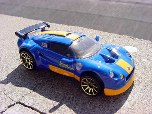 ホットウィール / ロータス スポーツエリーゼ : ミニカーカスタム 帰っ