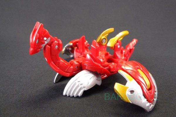 聖アクアス超紅 ver. SAINT AQUAS RED ver. 水属性 爆TECH 超5 : 爆丸