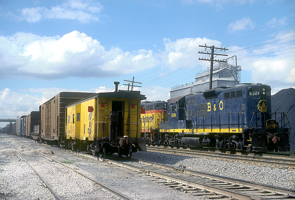 B&O GP9 6581 | Baltimore & Ohio Railroad GP9 6581 southbound… | Flickr