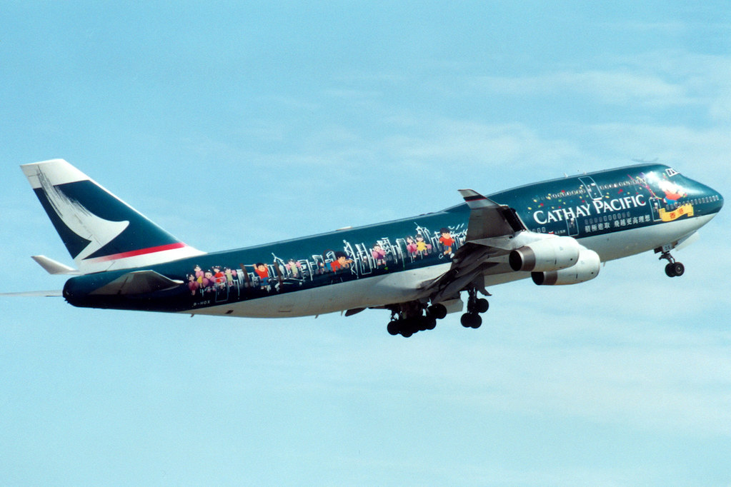 Cathay Pacific | Boeing 747-400 | B-HOX | Spirit of Hong K… | Flickr