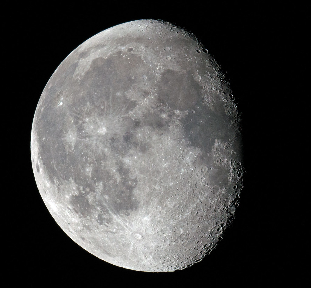Waning Gibbous Moon - September 23, 2013 | Explored#185 © Br… | Flickr