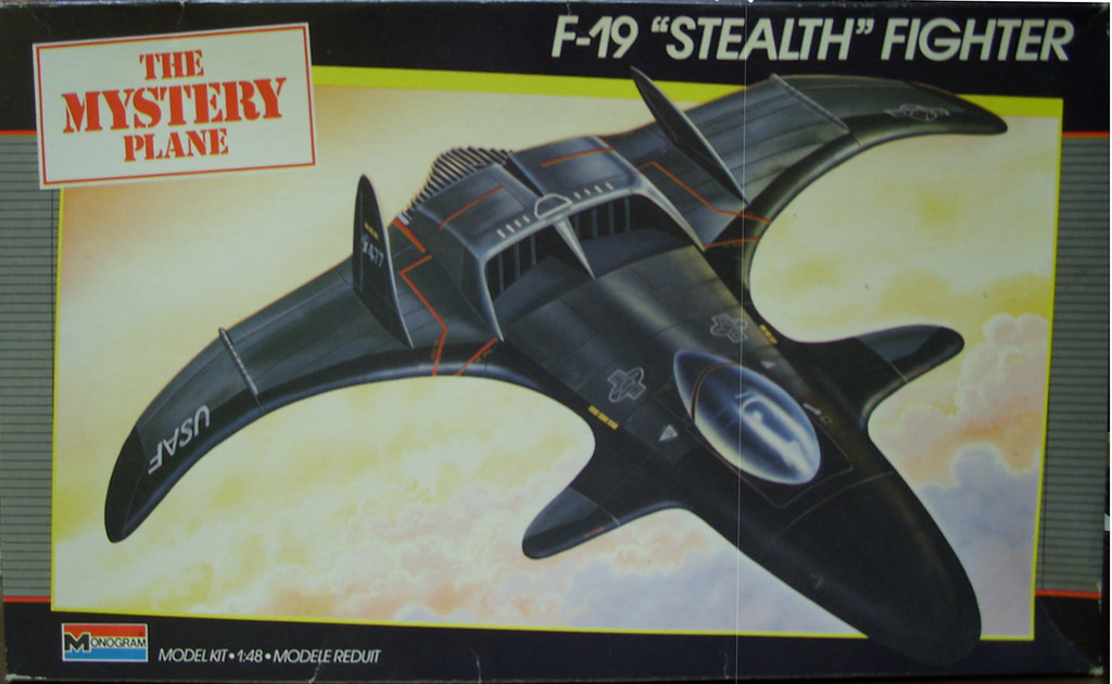 Monogram F-19 Stealth Fighter | They obviously designed this… | Flickr