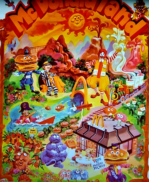 McDonaldland Poster for McDonald's Ronald McDonald, Big Ma… | Flickr