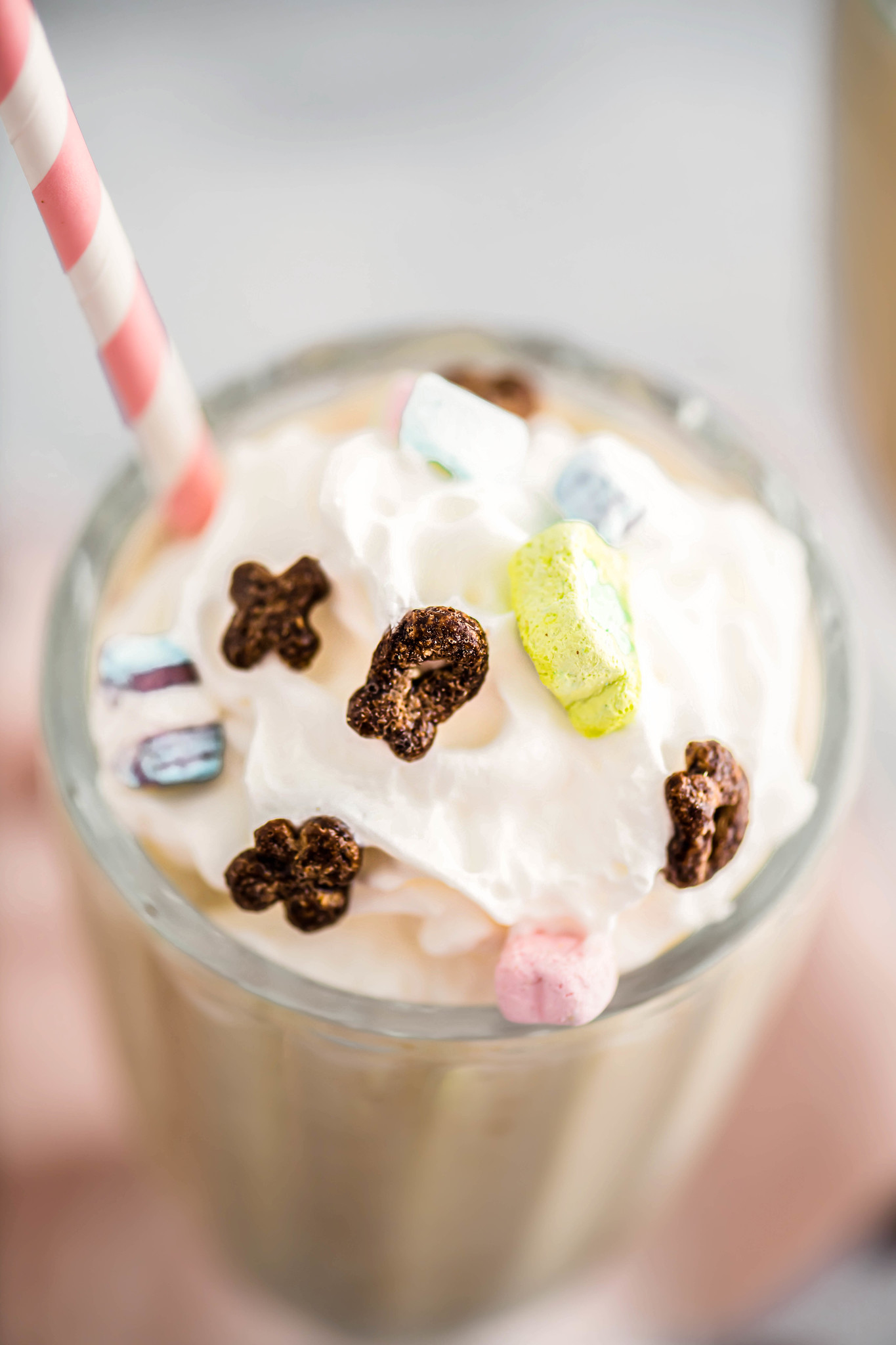Chocolate Lucky Charms Milkshake - Meg's Everyday Indulgence