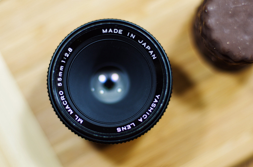 YASHICA ML MACRO 55mm f2.8 y/cマウント YASHICA ML MACRO 55mm f2.8