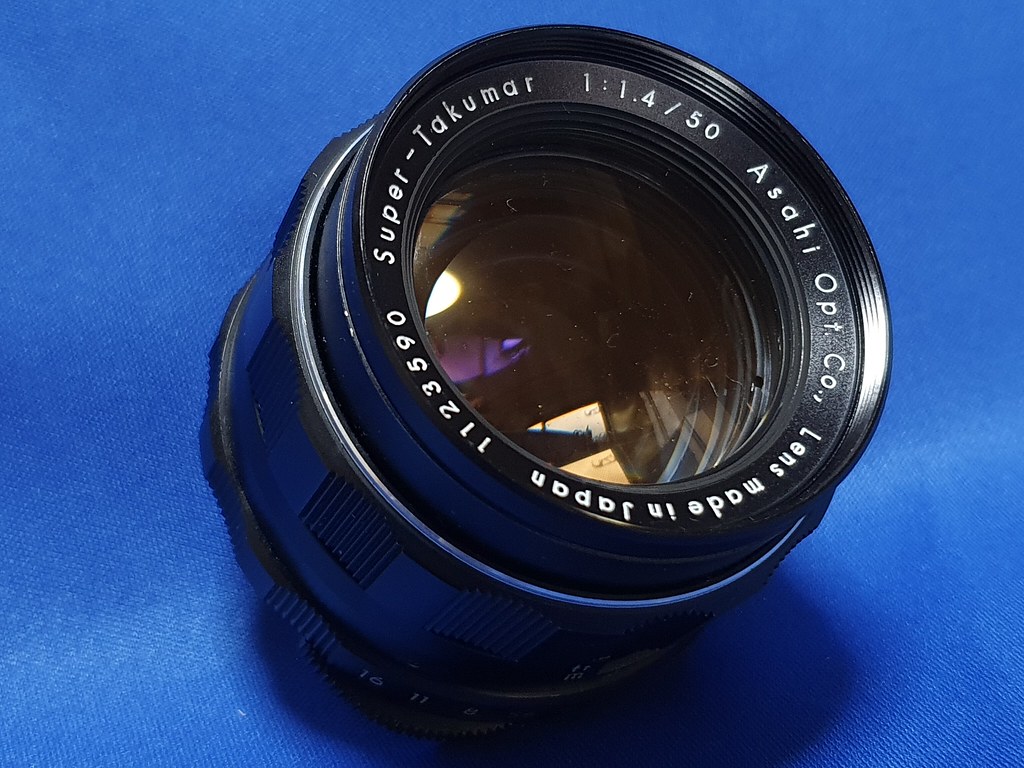 レンズ沼303本目】貴重なSuper-Takumar 50mm F1.4 8枚玉とPENTAX SP