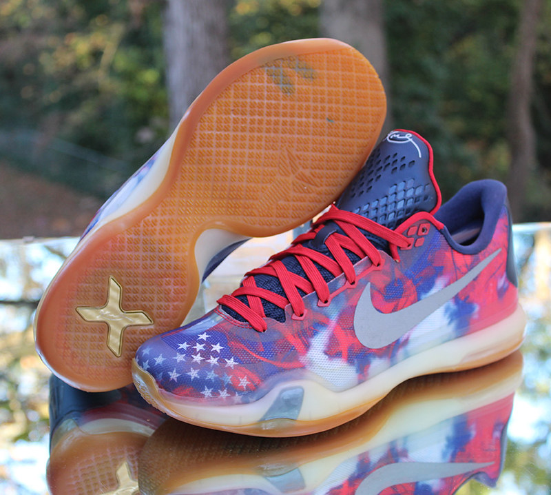 Nike Kobe 10 Independence Day Menâs Size 10.5 USA 705317-6… | Flickr