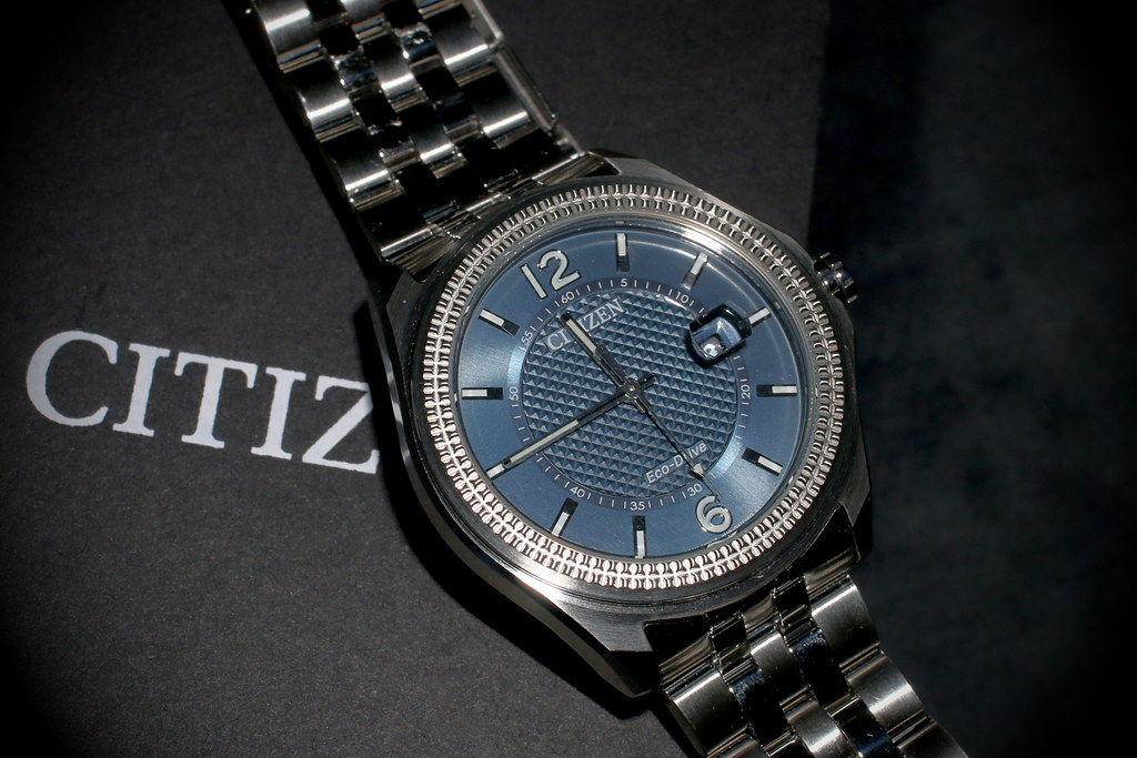 The One about the Citizen Corso Eco-Drive4 Blue Dial Watch (AW1740