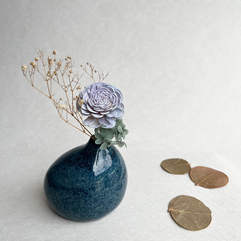 送料無料】台湾 花入 花瓶 陶芸 手作り陶器 ツーもち-陶磁器 - Pinkoi