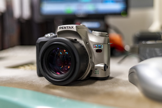 This Old Camera: Pentax *ist. Great camera. Jacked up name. – Eric