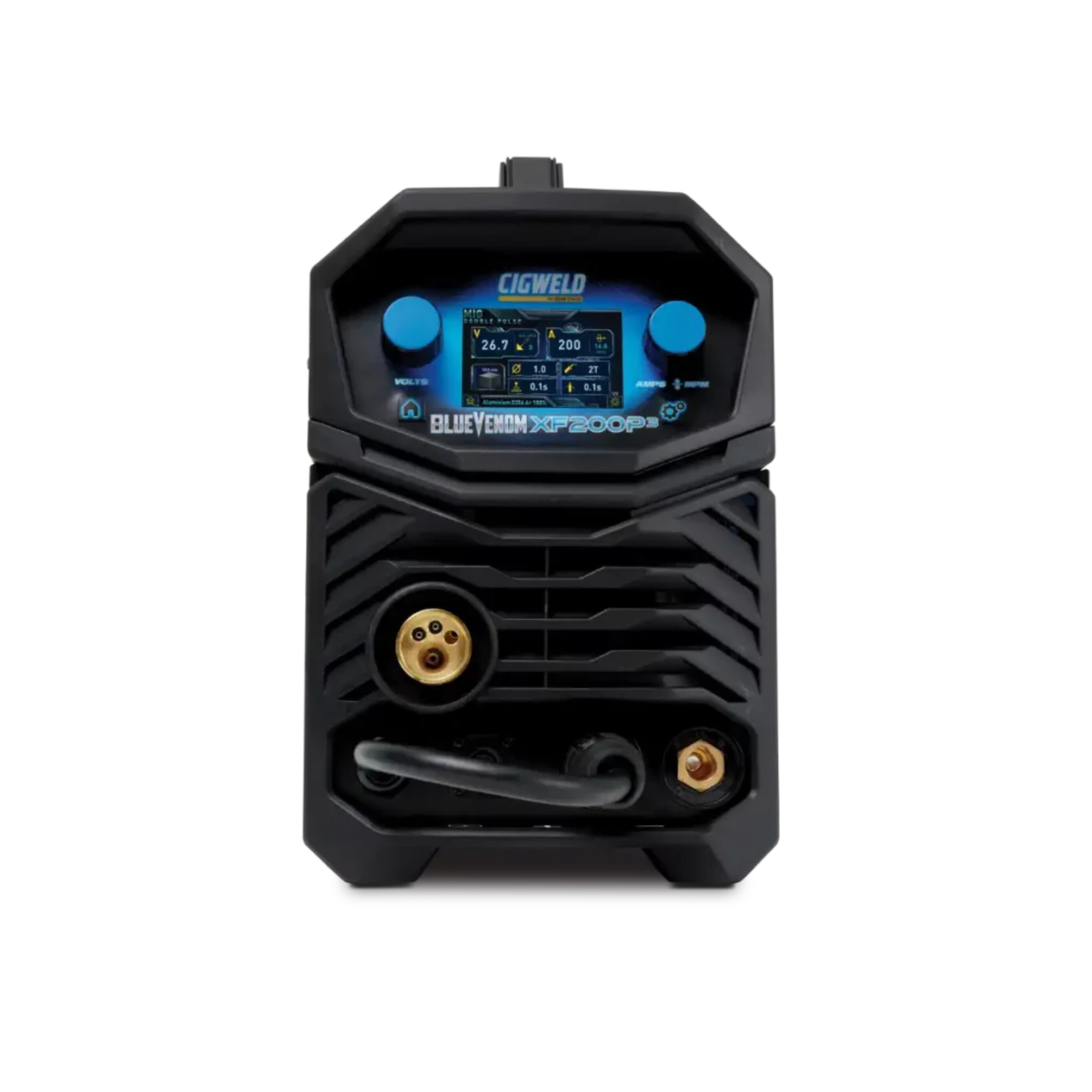 Cigweld Blue Venom XF200P3 Multi Mig Tig Stick Welder + Trolley