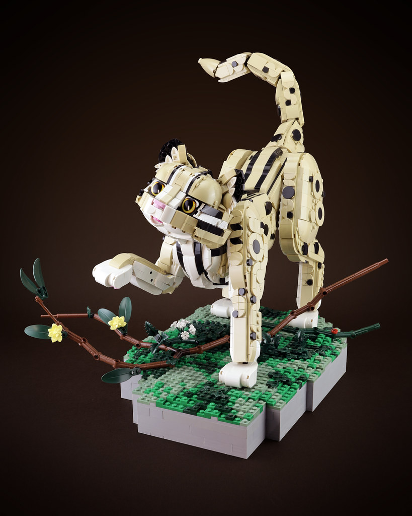 Taiwan's top builders team up for endangered animal LEGO tributes