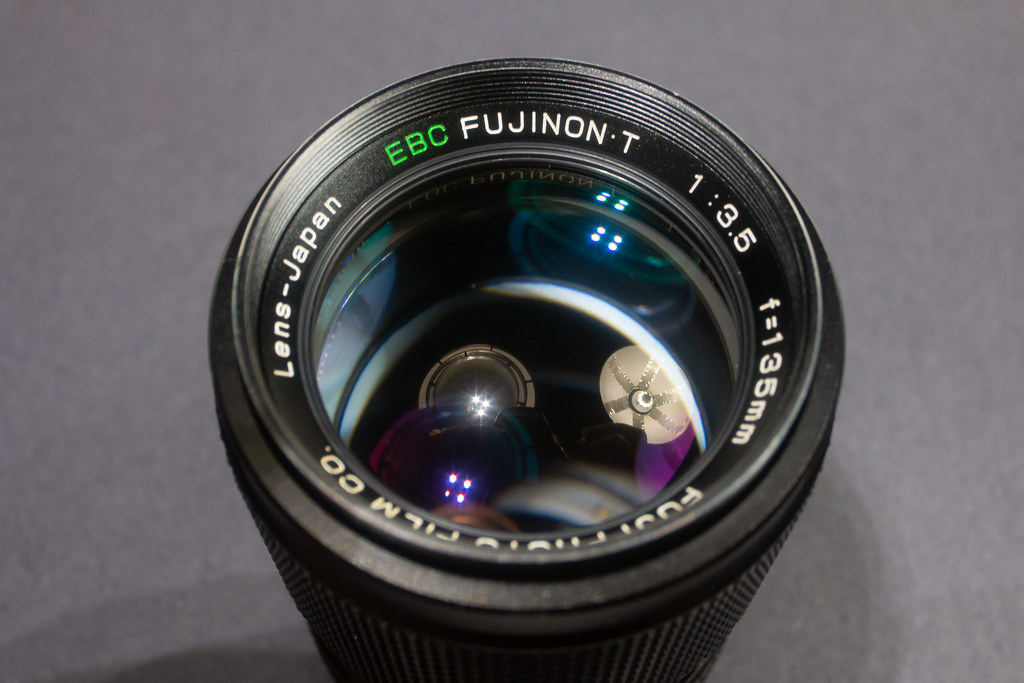 Fuji Photo Film Co. EBC Fujinon-T 135mm F3.5 lens. | Flickr