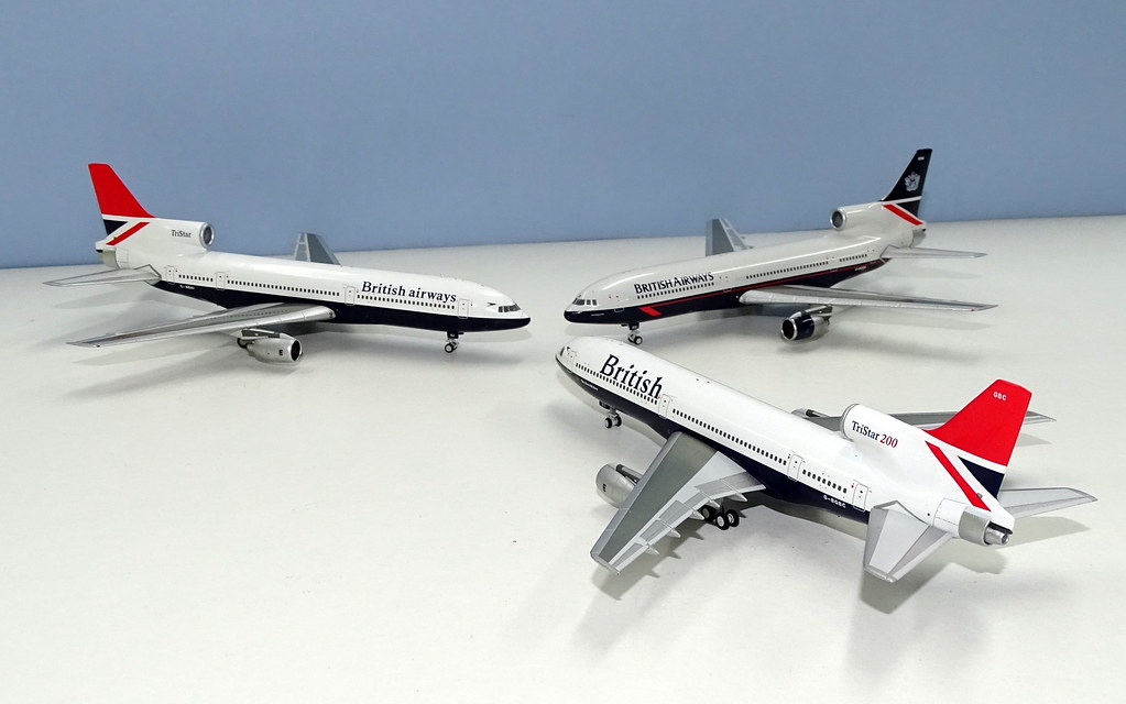 ロッキード L-1011-500 British Airways 1:200 ロッキード L-1011-500