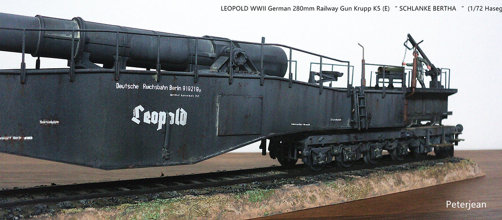 LEOPOLD WWII German 280mm Railway Gun Krupp K5 (E) “ SCHLA… | Flickr