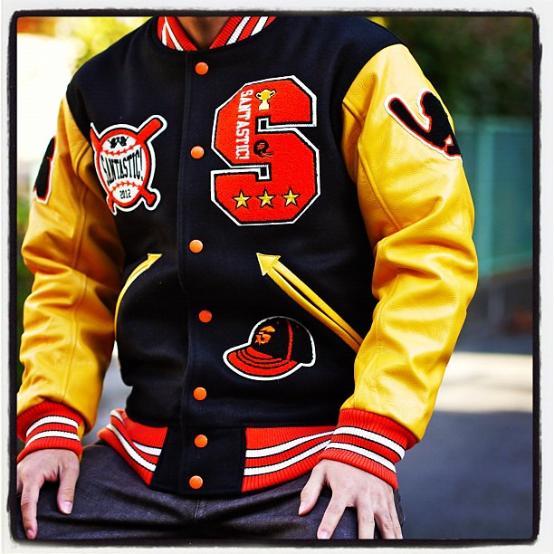 SANTASTIC!⁄サンタスティック 1周年記念スタジャン 井上三太 SANTASTIC