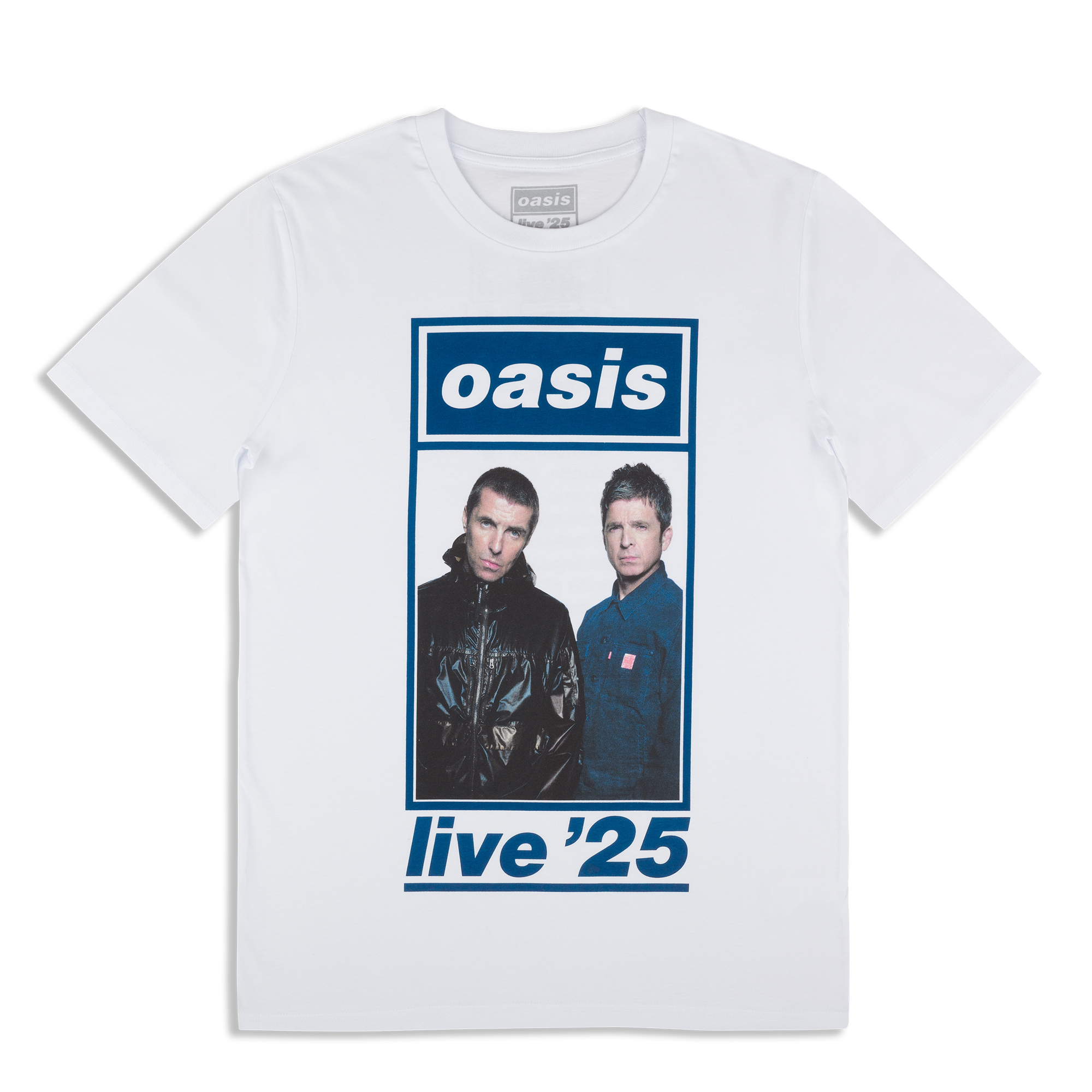Live '25 World Tour T-Shirt White – Oasis Live '25