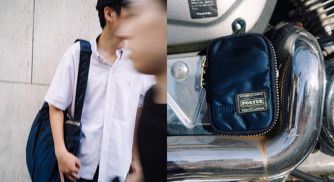 PORTER から TANKER シリーズの新色アイアンブルーがついに発売 – 時代