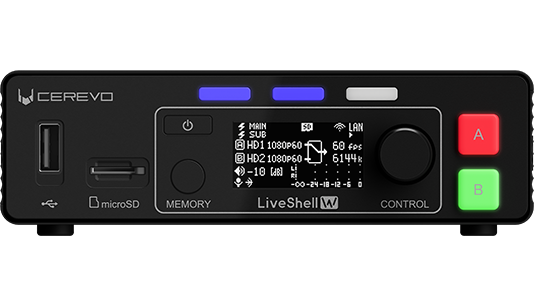 分配器・切替器 Cerevo LiveShell W その他 CEREVO LiveShell W